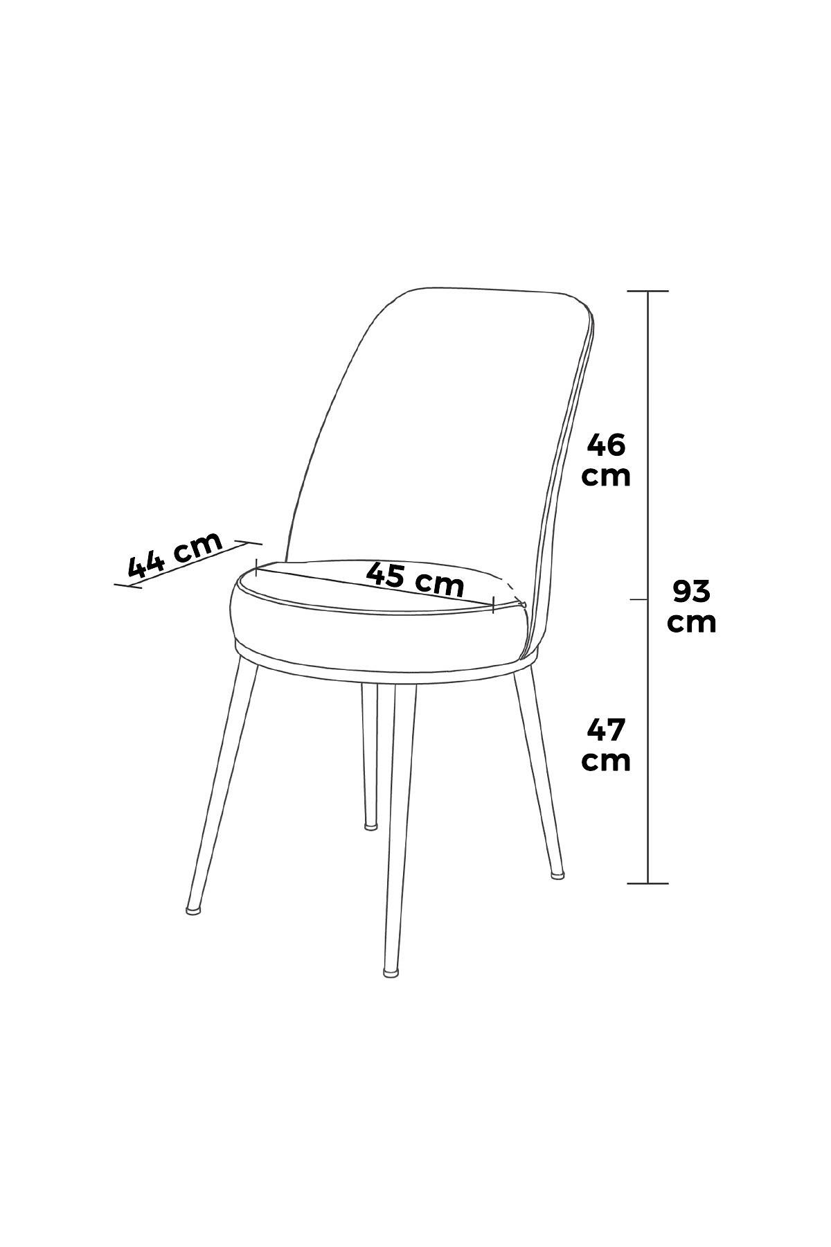 2x Pefa Chair Set Cream and Chrome 3