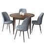Tor Dining room set Baroque and Gray 0