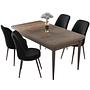 Nil Dining Room Set Baroque and Black 0
