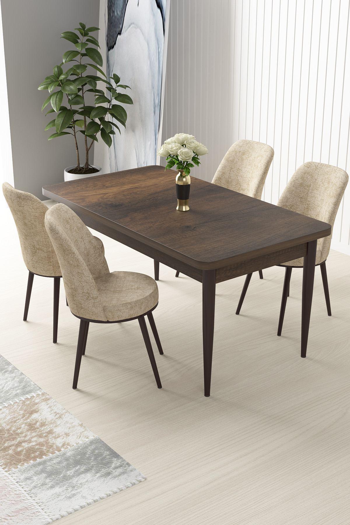 Nil Esszimmer-Set Barock und Creme 1