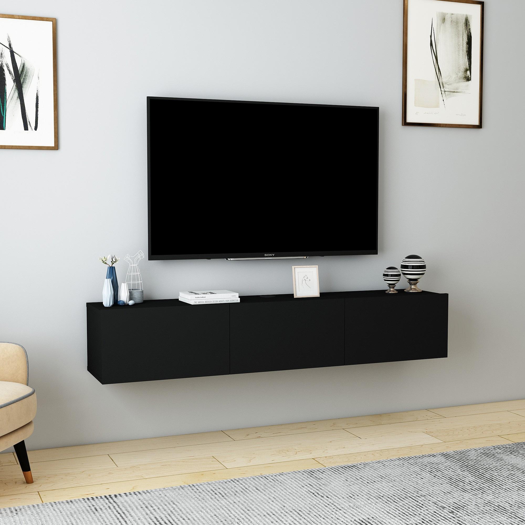 Denby TV-Ständer Schwarz 1