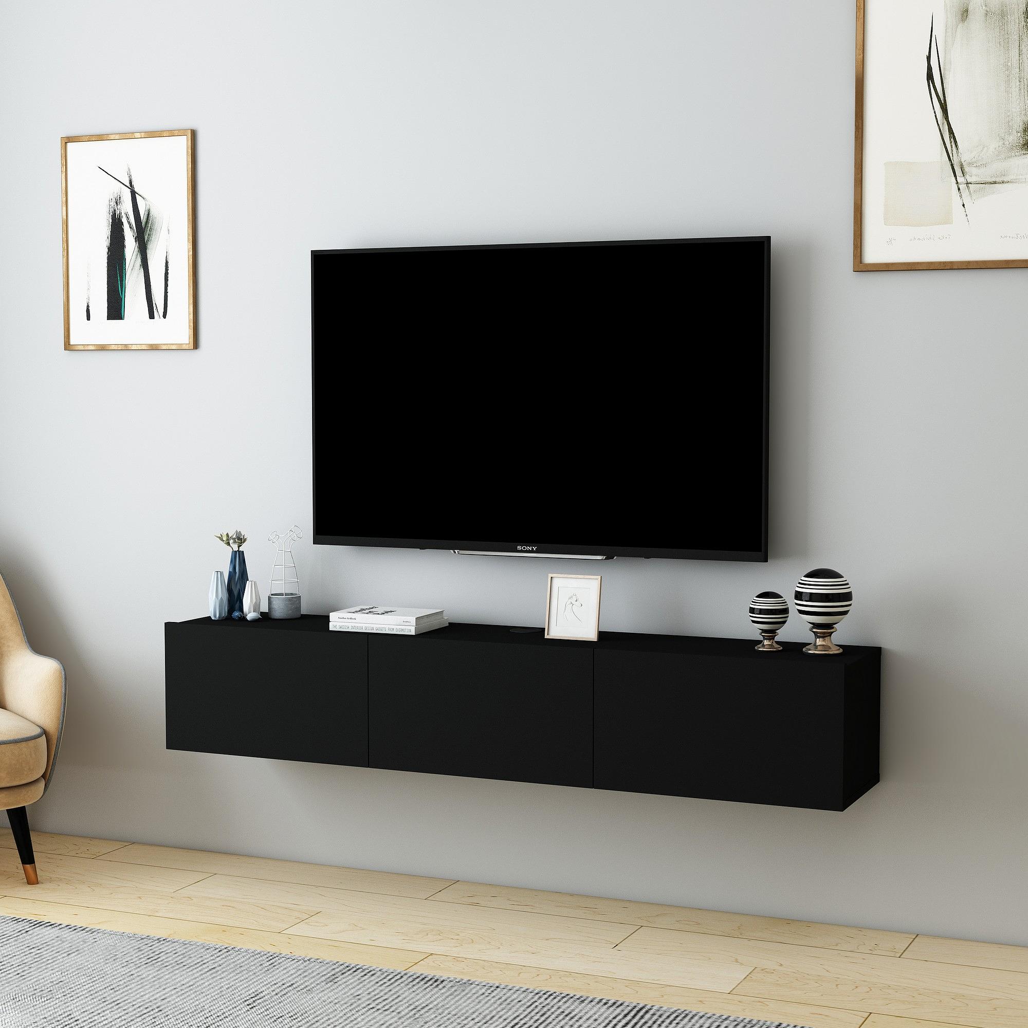 Denby TV Stand Black 2