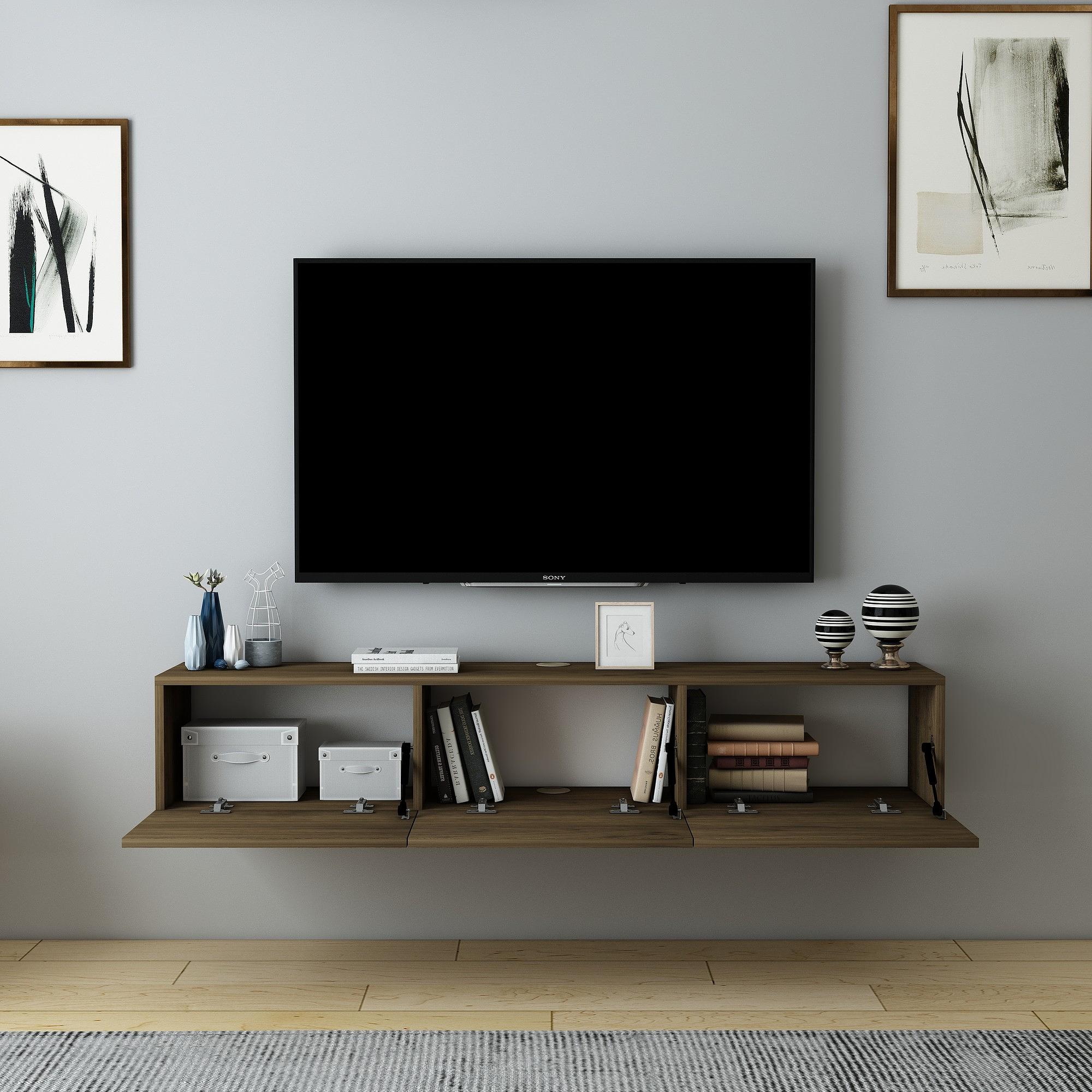 Denby TV-Ständer Walnussbraun Optik 4
