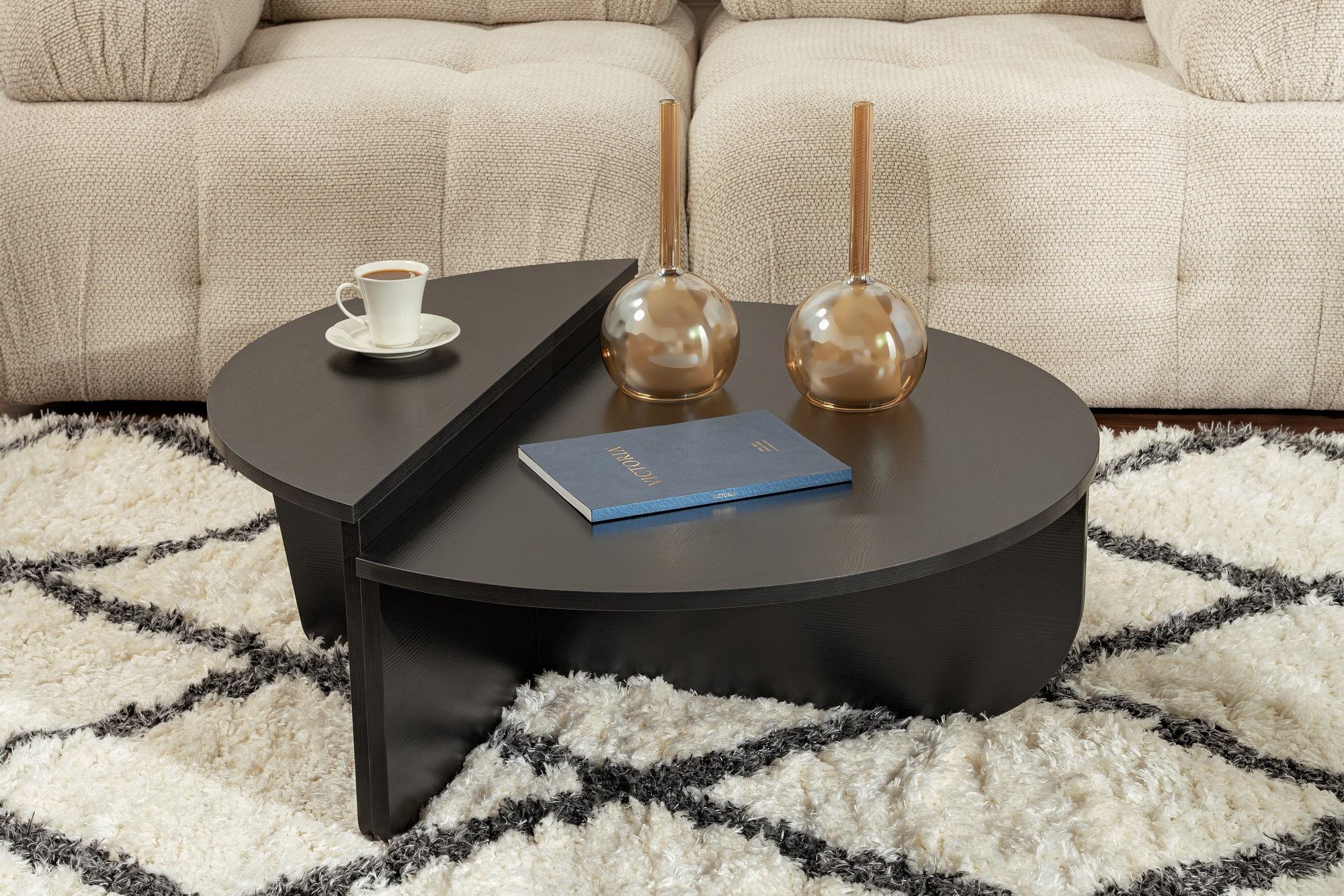Orion Couchtisch Holz Schwarz V2 3