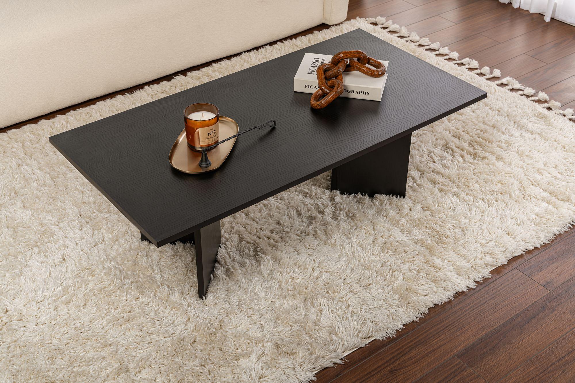 Sabin Coffee table VNT Wood black 3