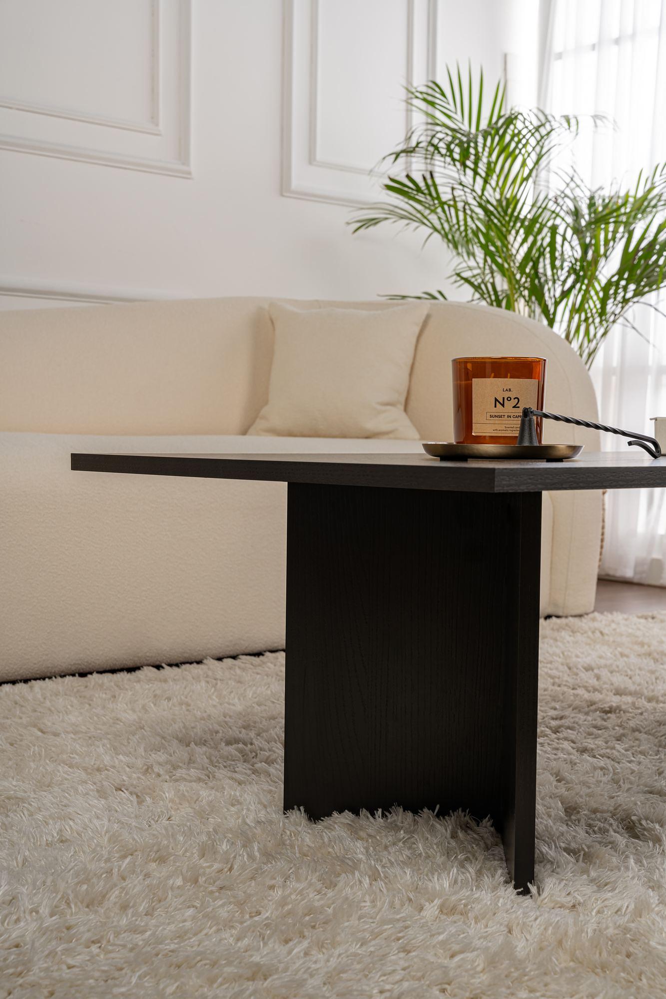 Sabin Coffee table VNT Wood black 4