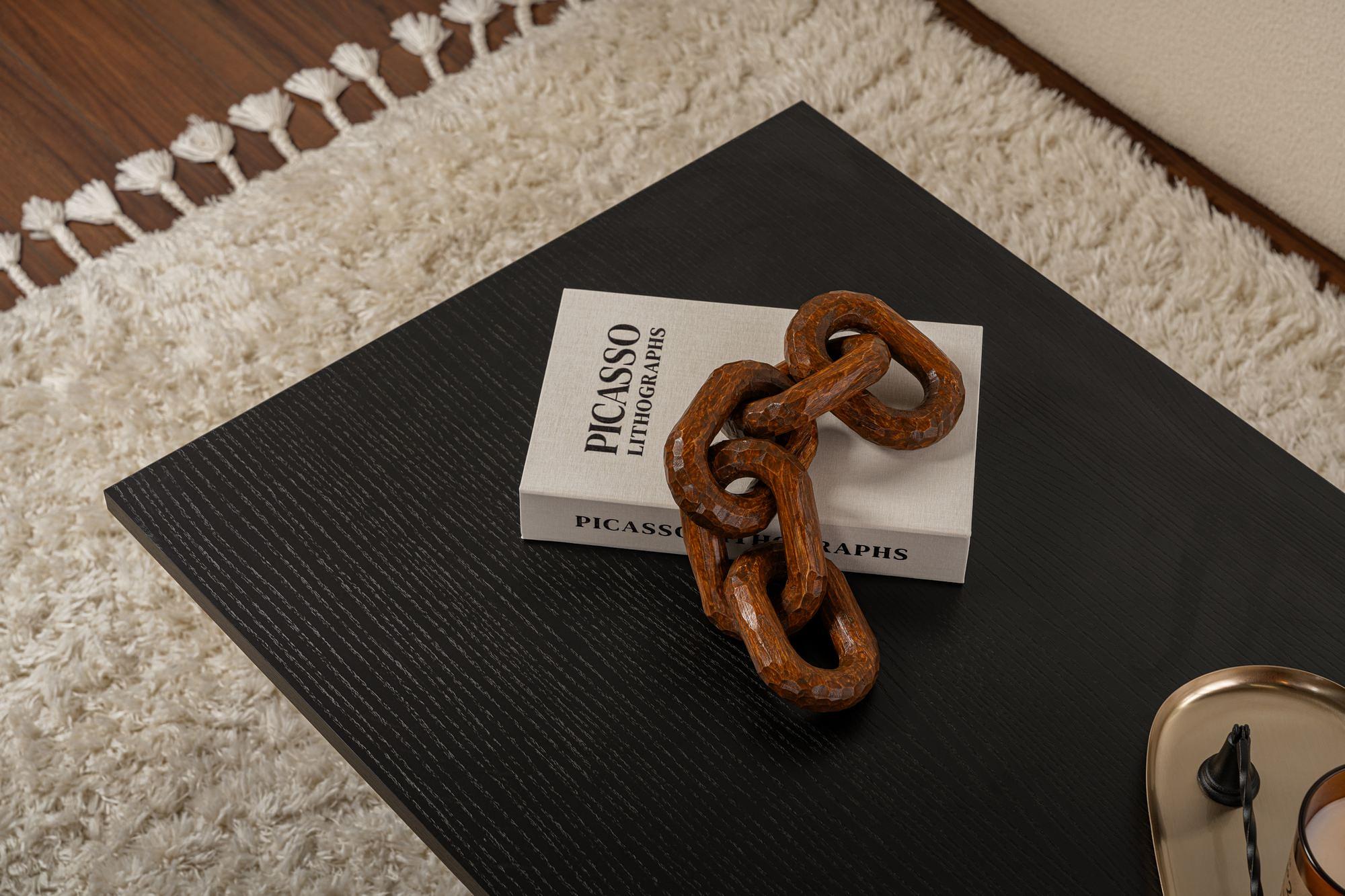 Sabin Coffee table VNT Wood black 5