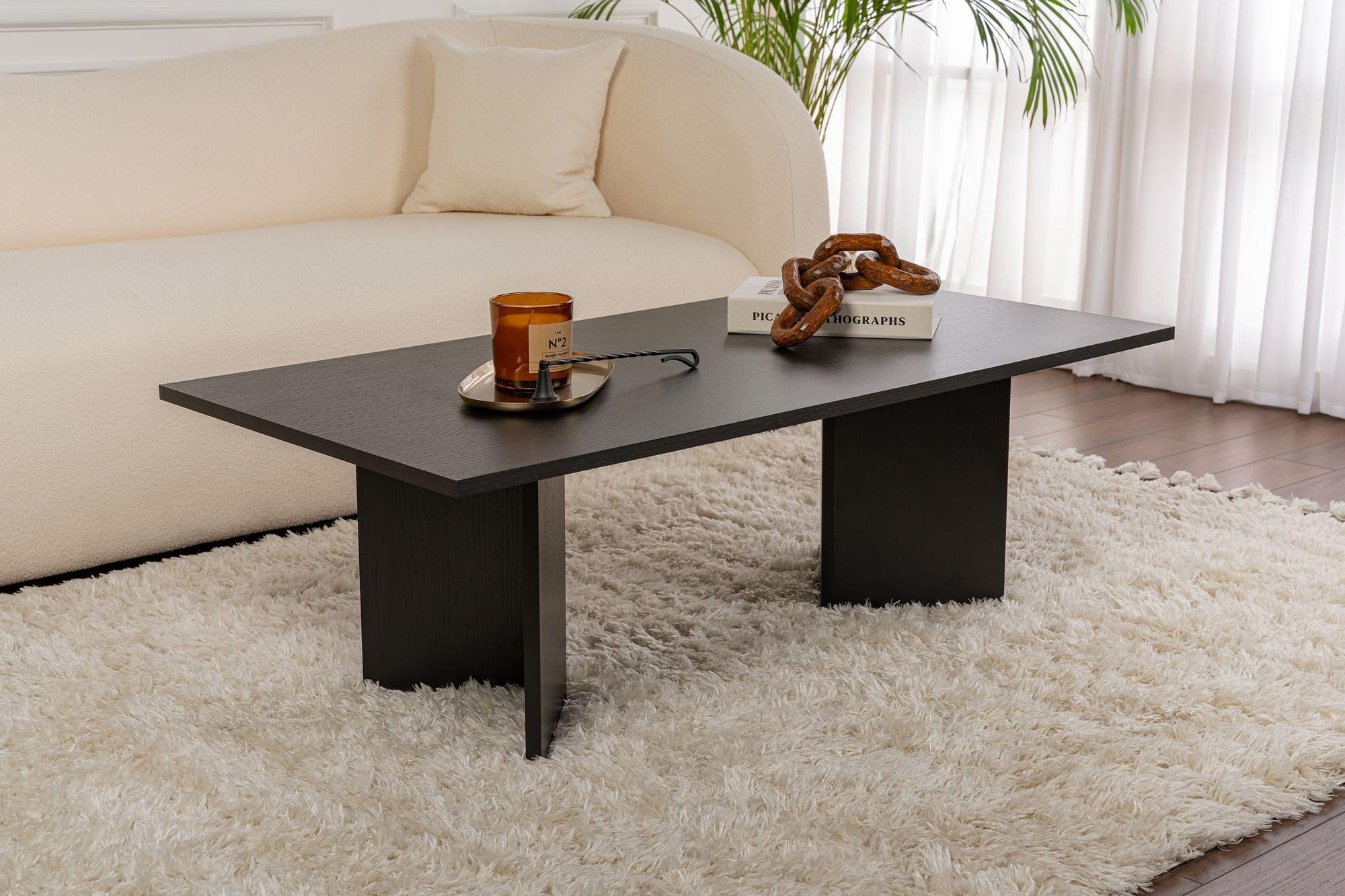 Sabin Coffee table VNT Wood black 1