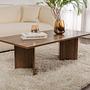 Sabin Couchtisch Walnuss 1
