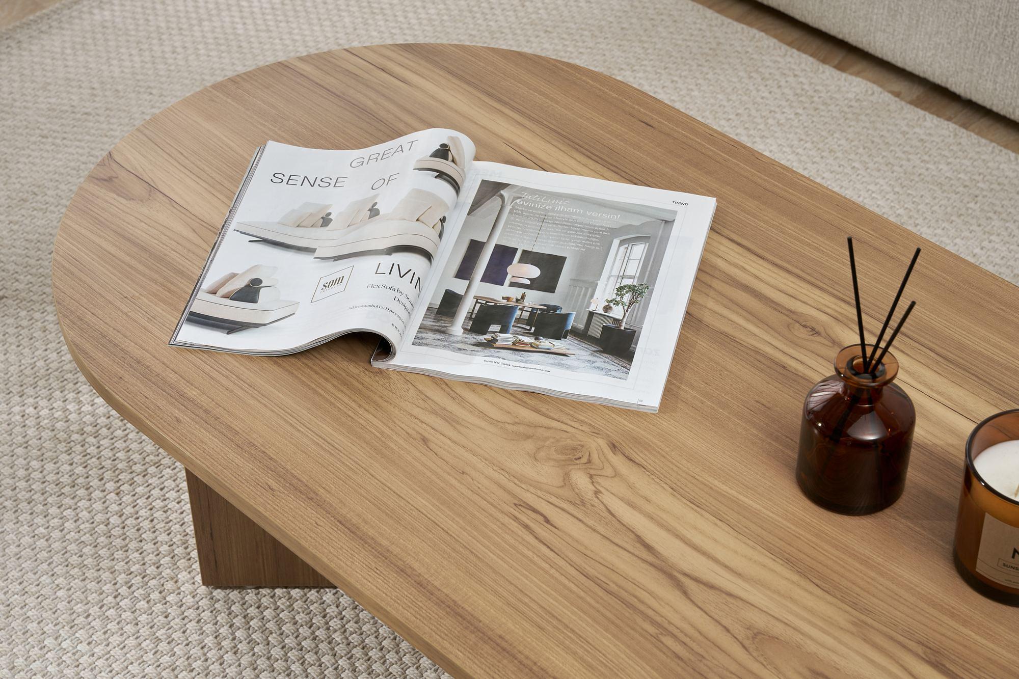 Sable Coffee table VNT Oak 5