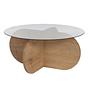 Aeris Coffee table Sapphire Oak Smoked Ø75cm 0