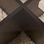 Aeris Coffee table Woodblack Smoke Ø75cm 4