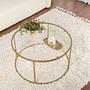 Aurum Gold Transparent Ø80cm 3