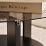 Clara Coffee table Woodblack Smoke Ø75cm 5