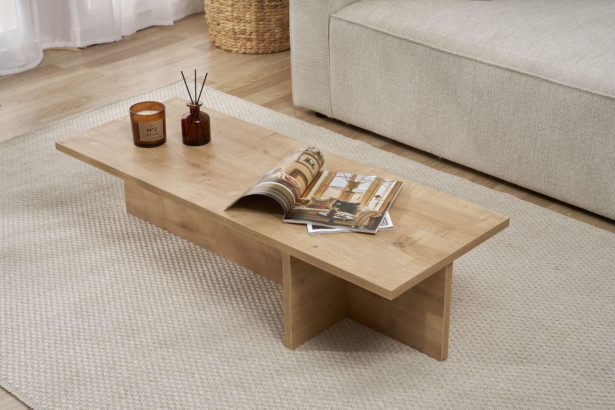 Harbor Coffee Table Sapphire Oak 3