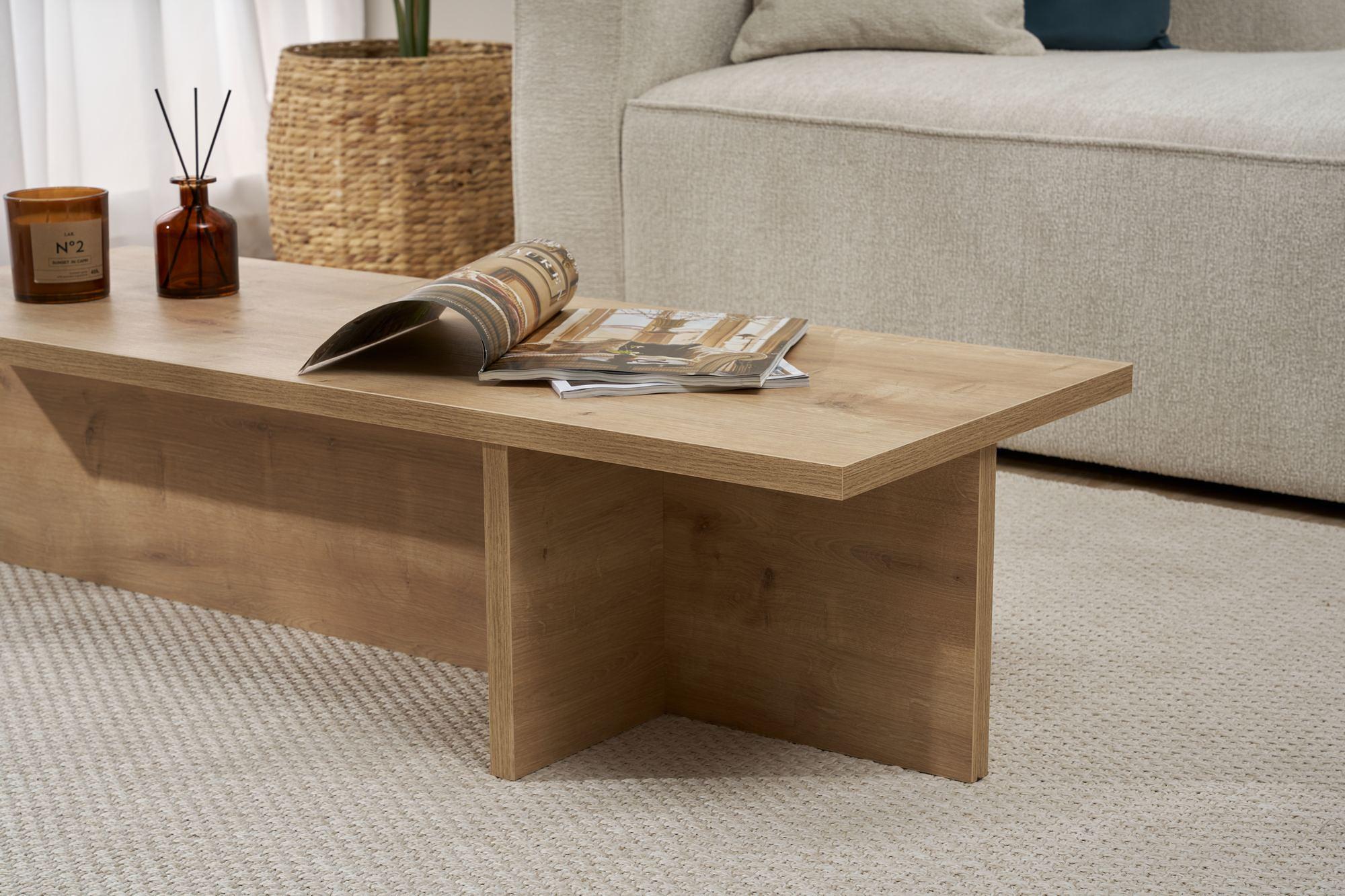 Harbor Coffee Table Sapphire Oak 4