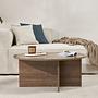 Soleil Couchtisch Walnuss Ø90 cm 1