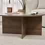 Soleil Coffee Table Walnut Ø90 cm 4