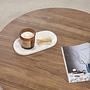 Soleil Coffee Table Walnut Ø90 cm 5