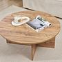 Soleil Couchtisch Atlantische Kiefer Ø90 cm 3
