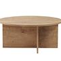 Soleil Coffee Table Sapphire Oak Ø90 cm 0