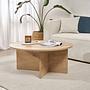 Soleil Couchtisch Saphir-Eiche Ø90 cm 2