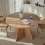 Virella Dining table Sapphire-oak Ø120 cm 2