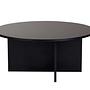 Soleil Couchtisch Holzschwarz Ø90 cm 0