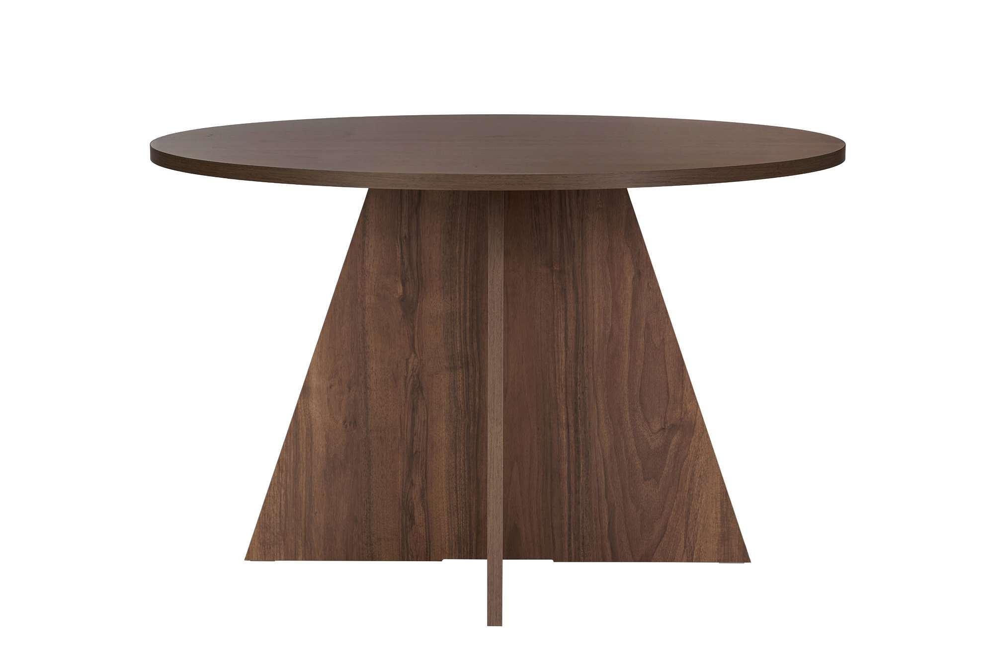 Virella Dining table Walnut Ø120 cm 4