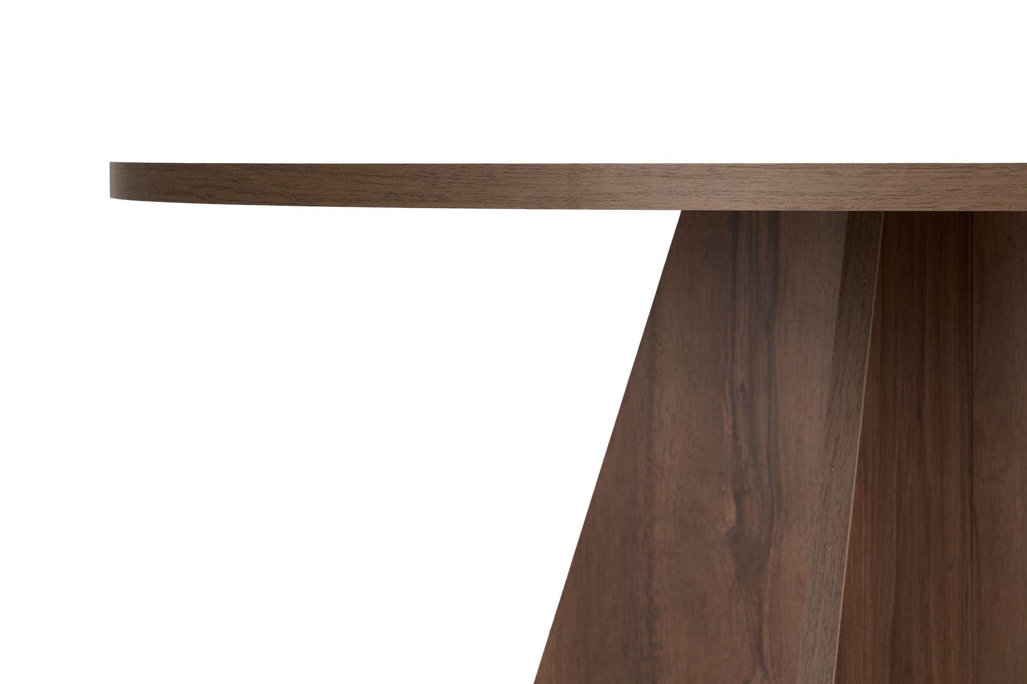 Virella Dining table Walnut Ø120 cm 6