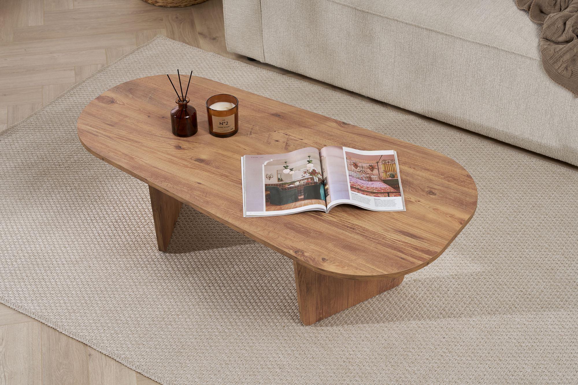 Ovalis Coffee Table Atlantic Pine 3