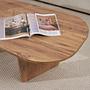 Ovalis Couchtisch Atlantische Kiefer 5