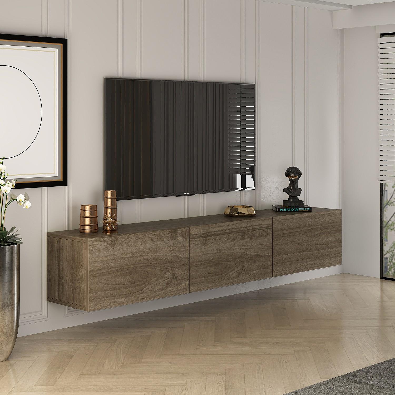 TV stand Walnut 2