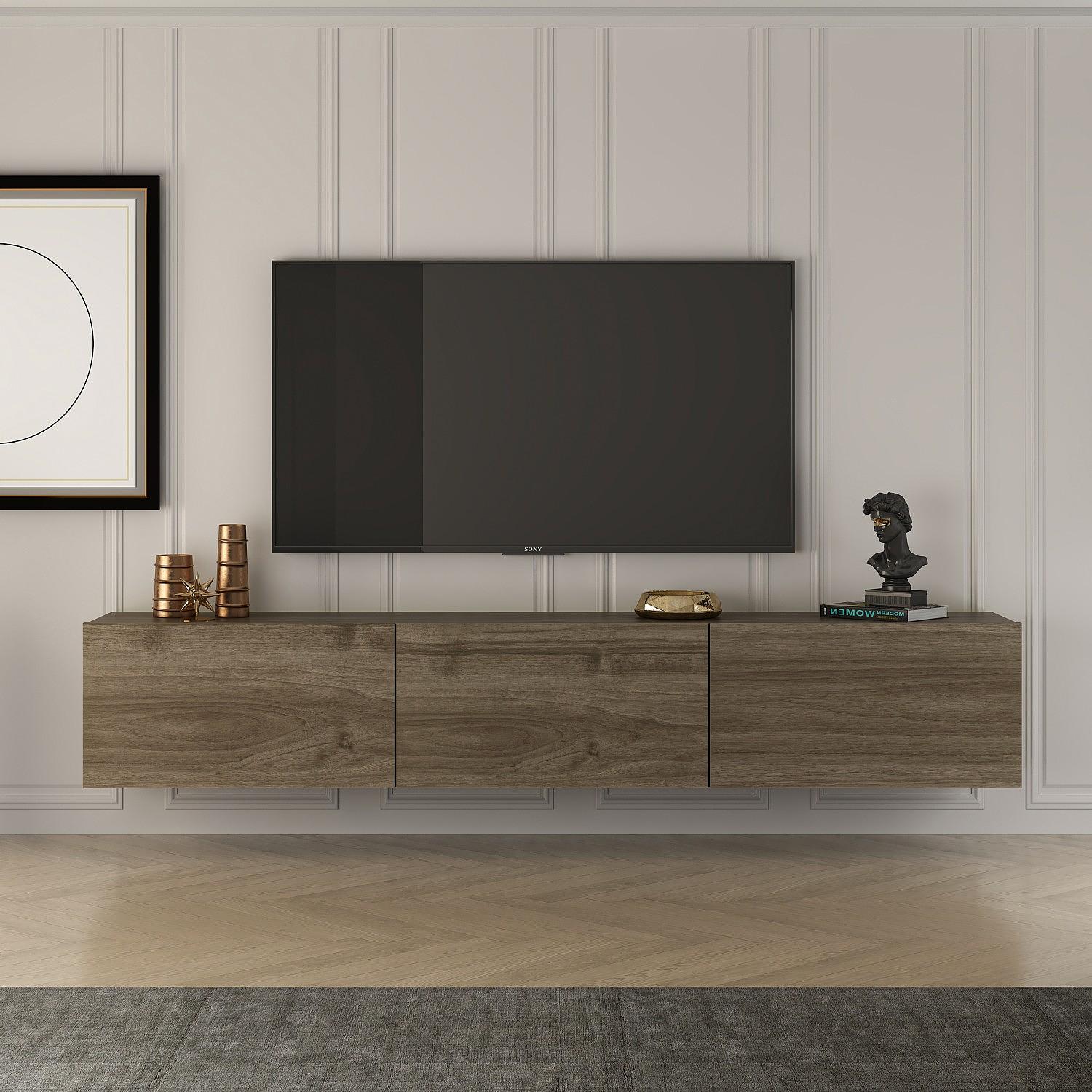 TV-Ständer Walnuss 1