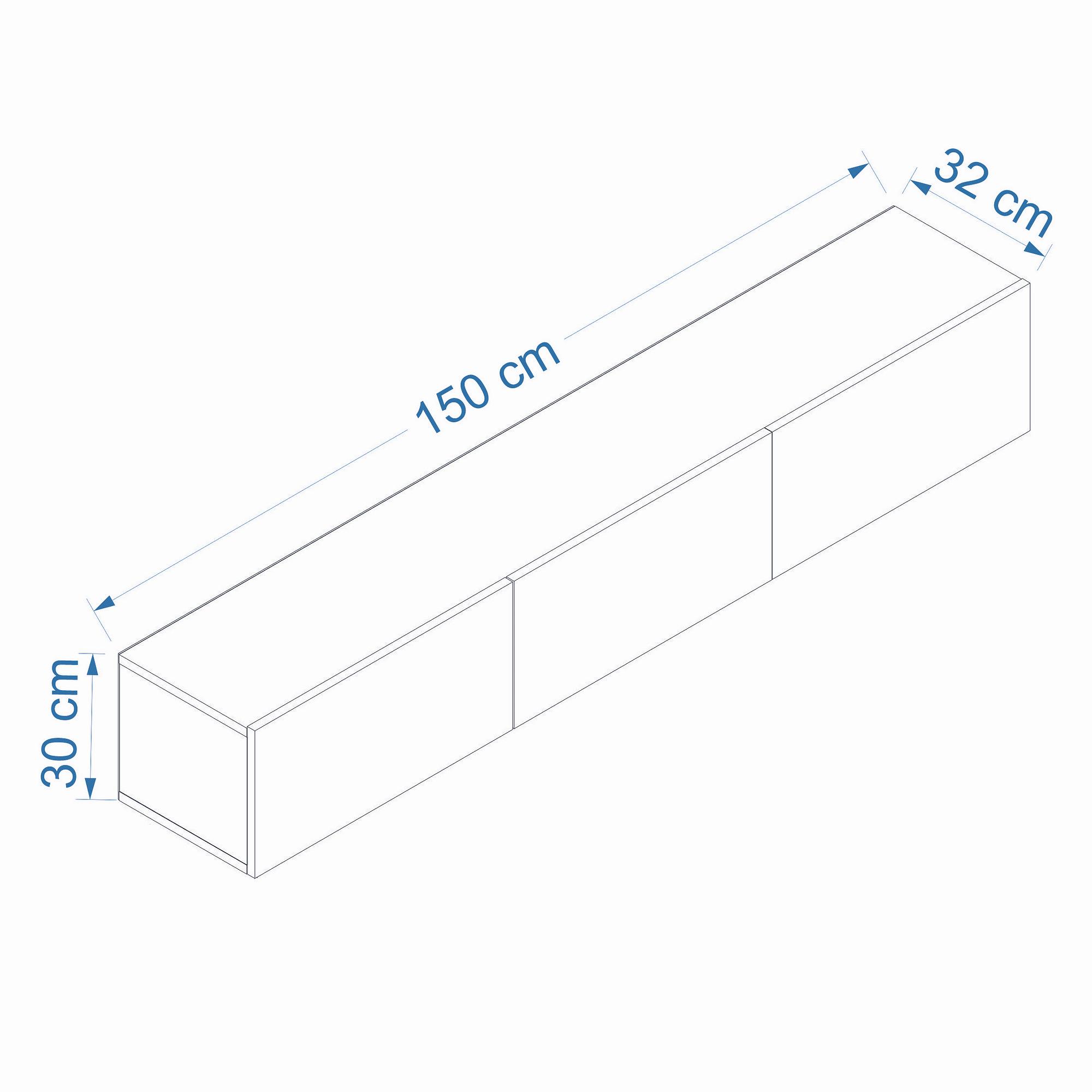 TV-Ständer Walnuss 5