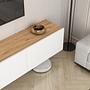 TV stand White Atlantic pine 3