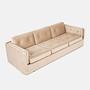 Bergen Sofa 3-Seater Velvet Beige 3