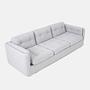 Bergen Sofa 3-Sitzer Taubengrau  3