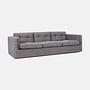 Bergen Sofa 3-Sitzer Grau 2