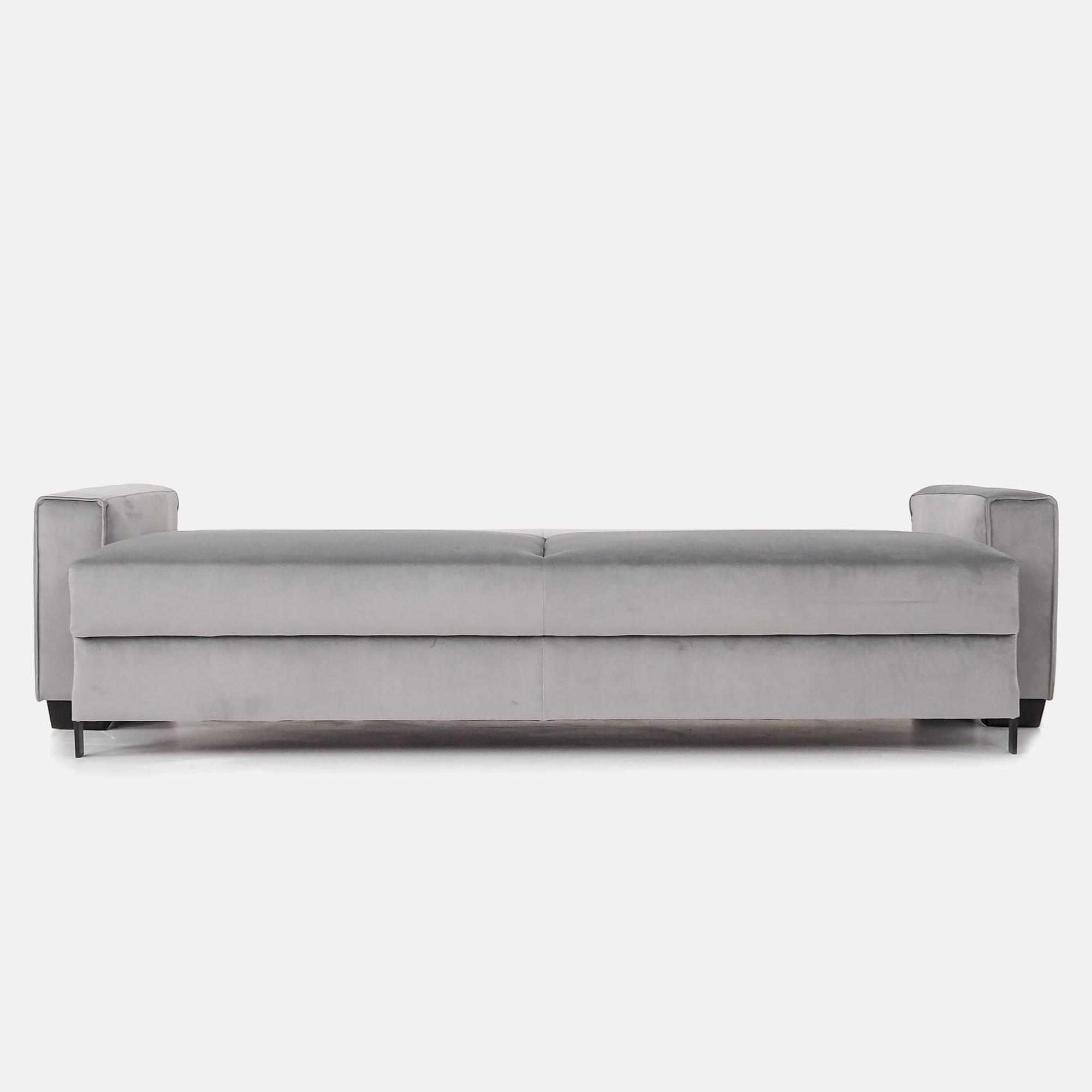 Rejkiavik Sofa 3-Sitzer Velour Silber 3