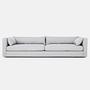 Stockholm Sofa 4-Sitzer Grau 1