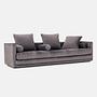 Copenhagen Sofa 3-Seater Grey-Brown 2