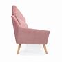 Mandal Sofa 3-seater Pink 5