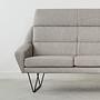 Mandal Sofa 3-Seater Grey 3