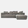 Kopenhaga Ecksofa 4-Sitzer Grau 2