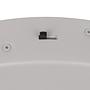 Keaton 3-Light LED Pendant Lamp Round Polycarbonate Gray 4