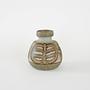Vase Keramik Braun 2