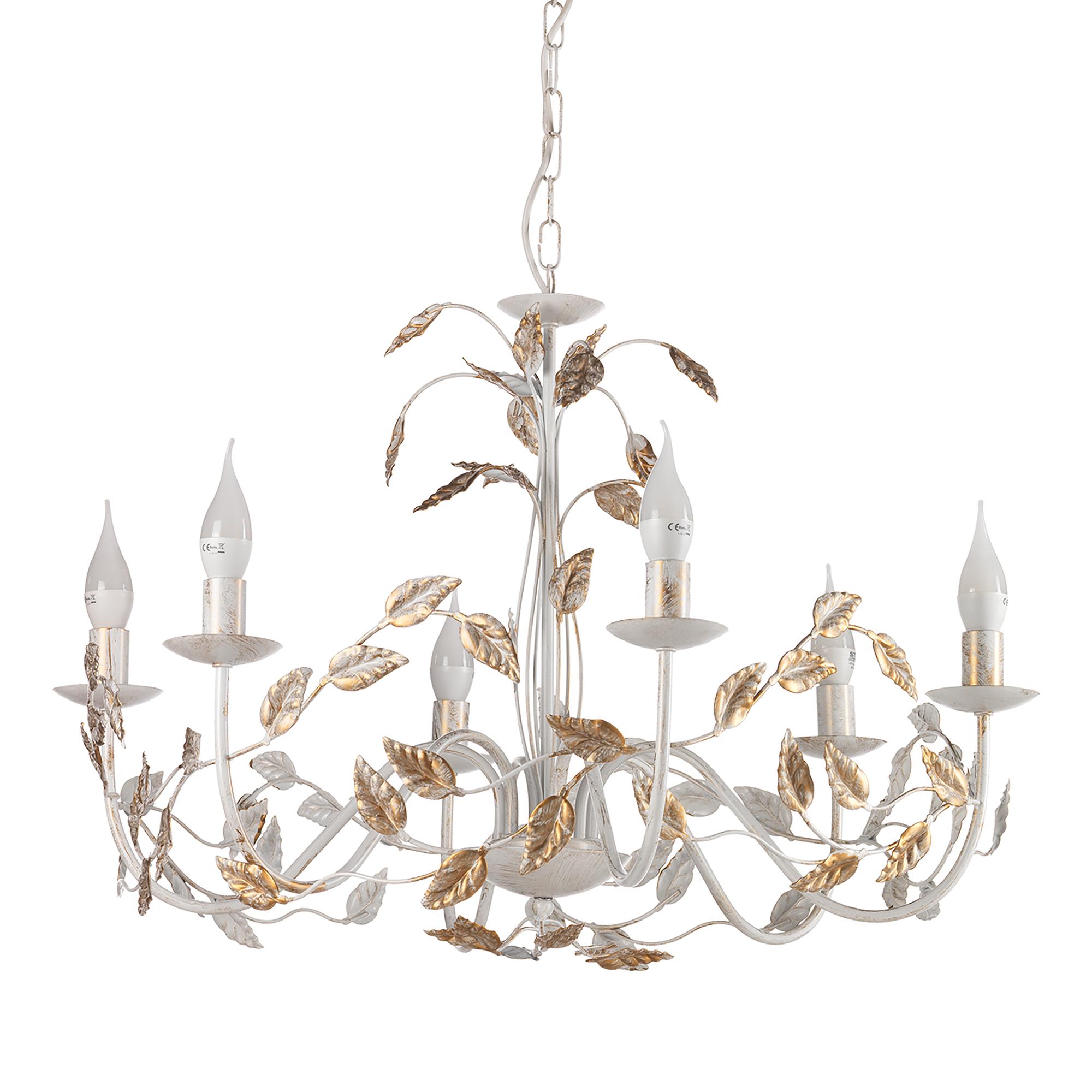 Collana Chandelier 6-light Iron White 1