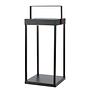 Pure LED Solar Lantern Iron 1-Light Black 0