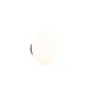 1-Flammig Earl LED-Wandleuchte Opalglas Eisen Weiß 3